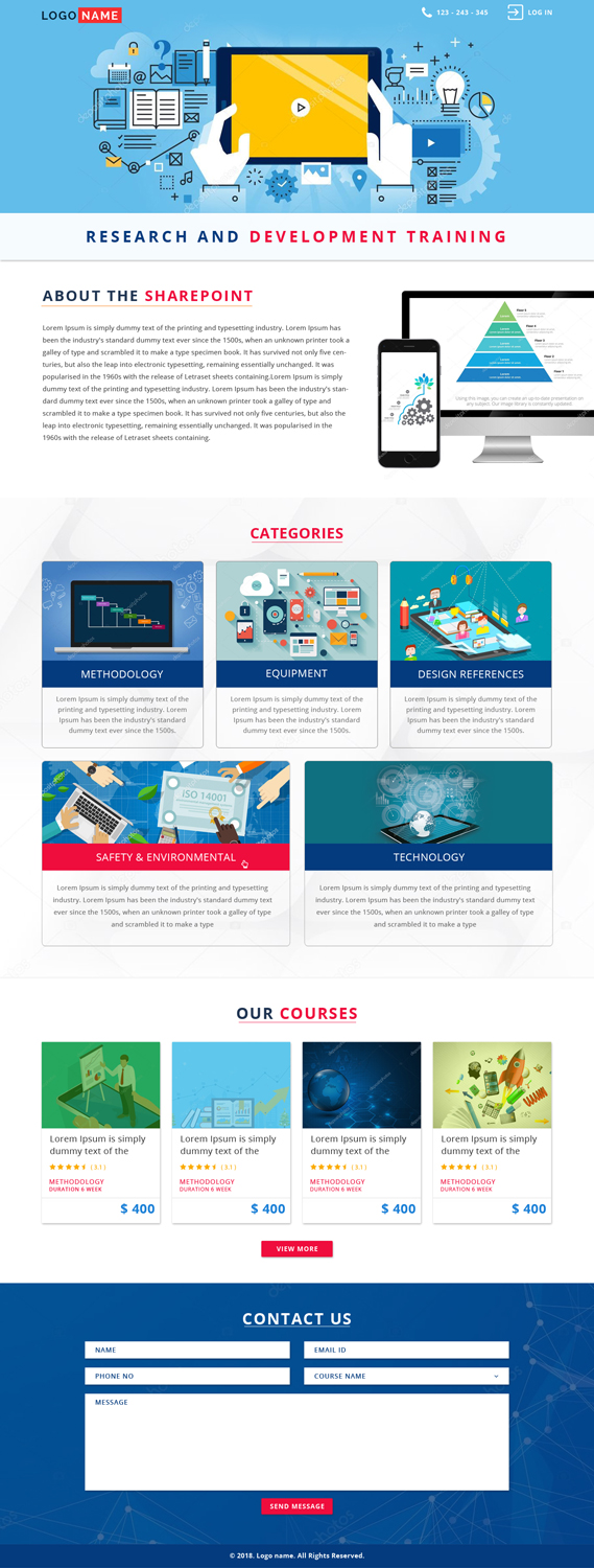 Web Design by Sujit Banerjee for this project | Design #18136144