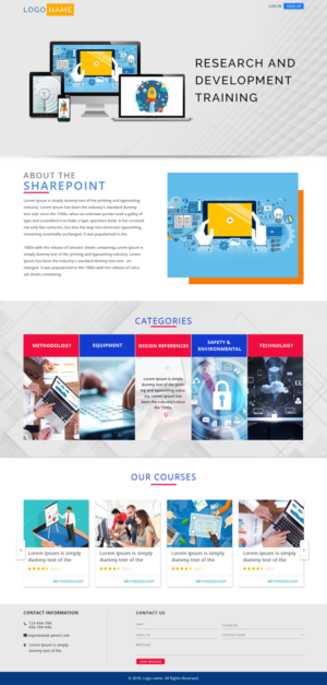 Web Design by Sujit Banerjee for this project | Design #18143591