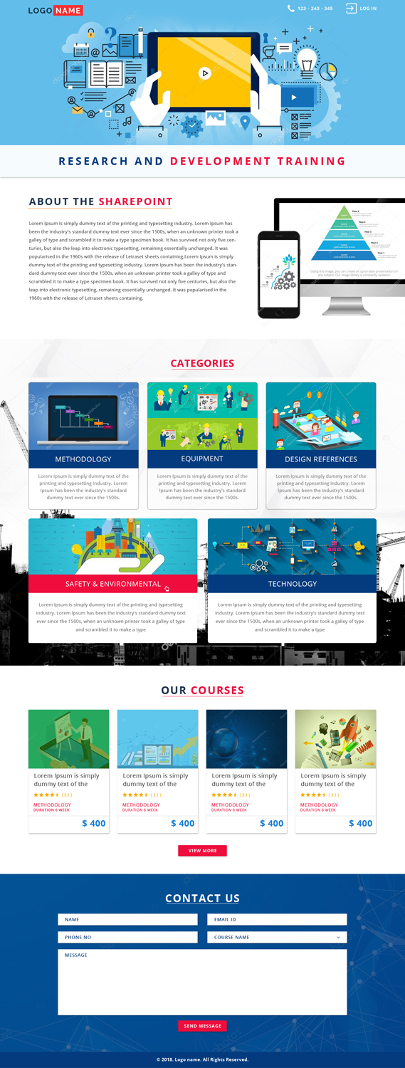 Web Design by Sujit Banerjee for this project | Design #18152567