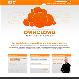 Diseño Web por Latest Design Ideas para BBN Solutions | Diseño: #2847864