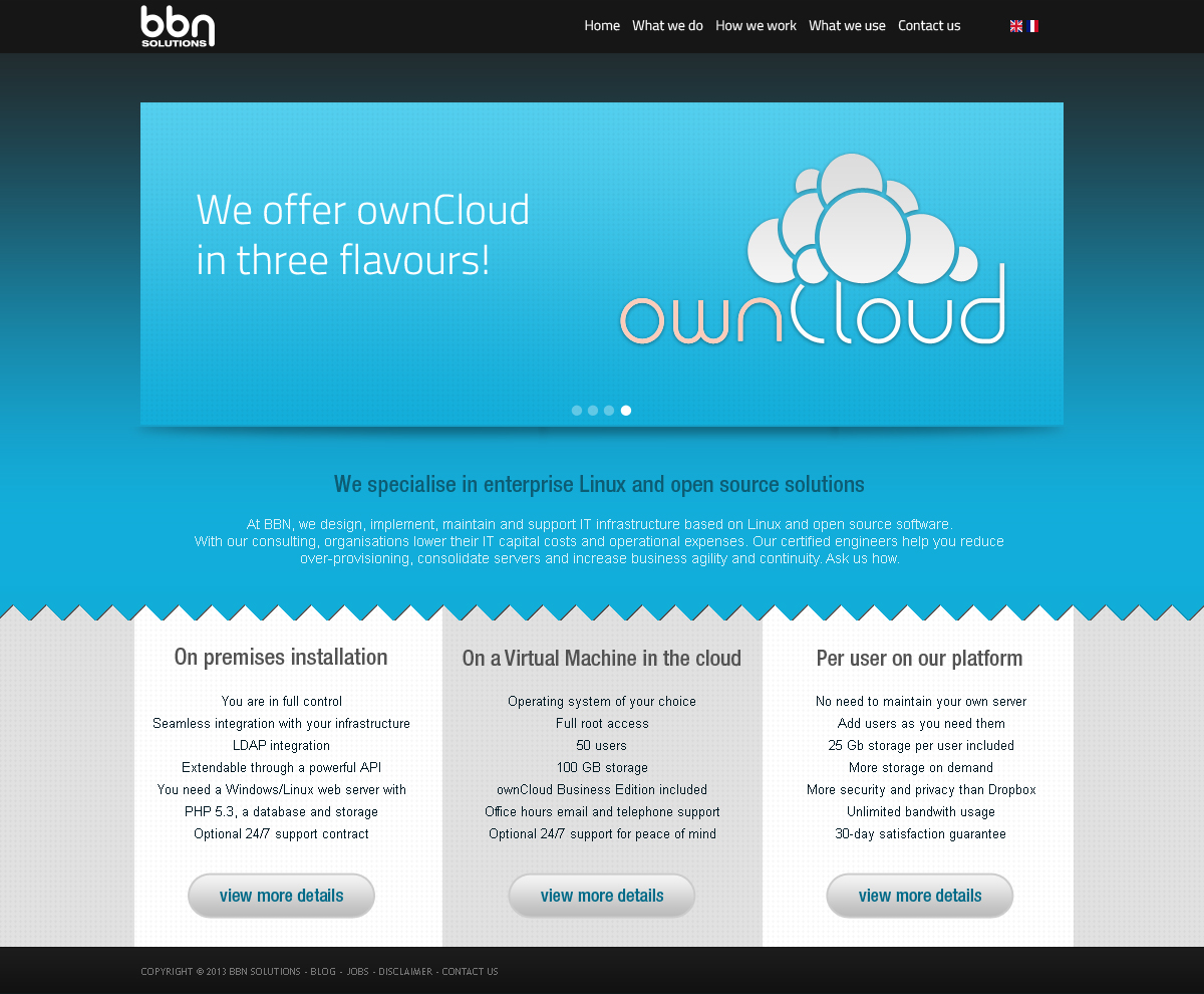 Web Design by FOX for BBN Solutions | Design #2846169