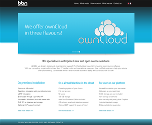 Web Design par FOX pour BBN Solutions | Design : #2846251
