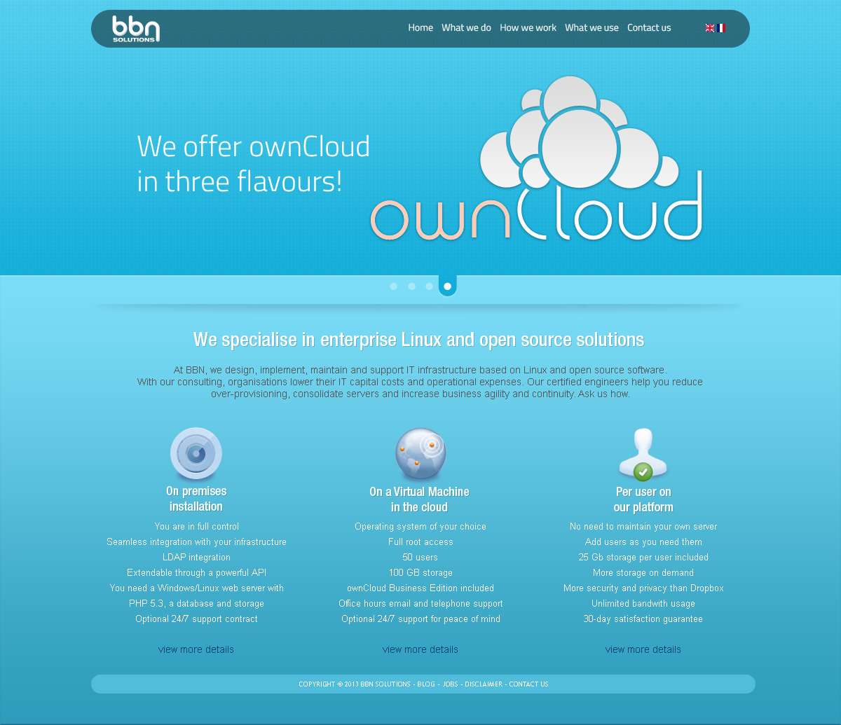 Web-Design von FOX für BBN Solutions | Design #2848827