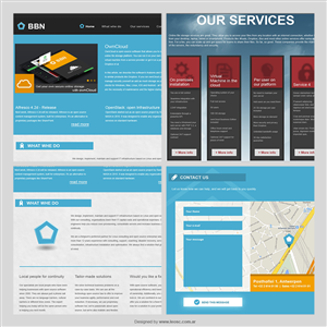 Web Design par Leo SC pour BBN Solutions | Design : #2821432