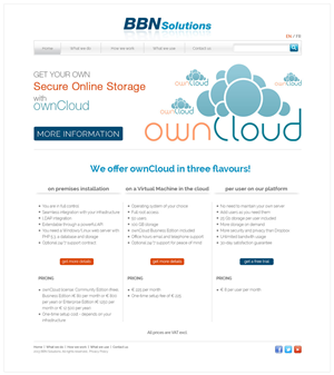 Web Design par Istvan pour BBN Solutions | Design : #2839940