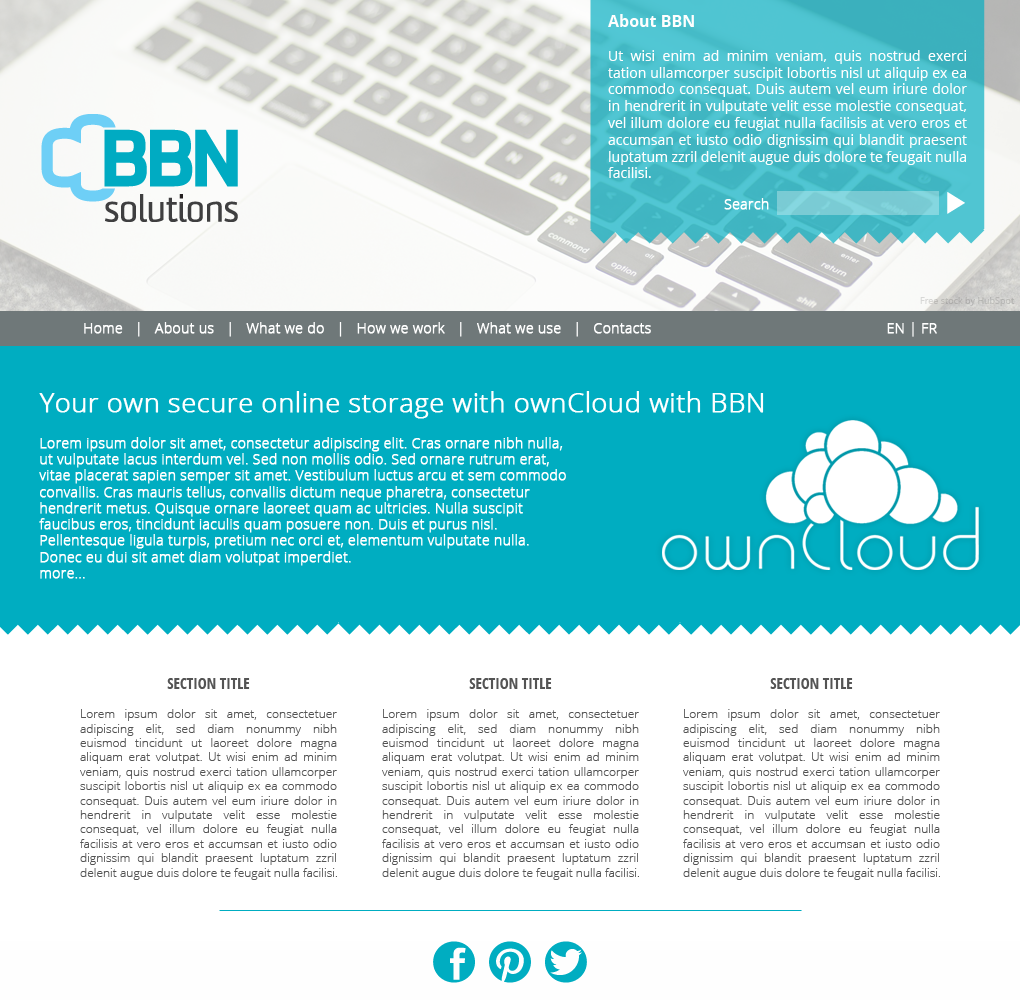 Web-Design von Anthony für BBN Solutions | Design #2798913