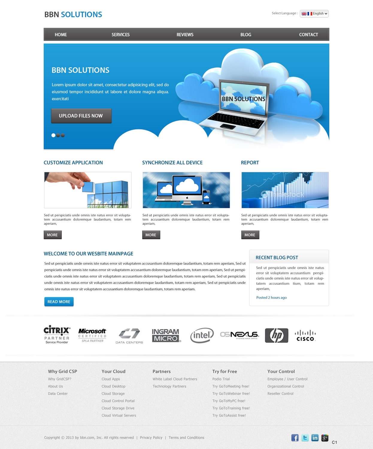 Web-Design von pb für BBN Solutions | Design #2795385
