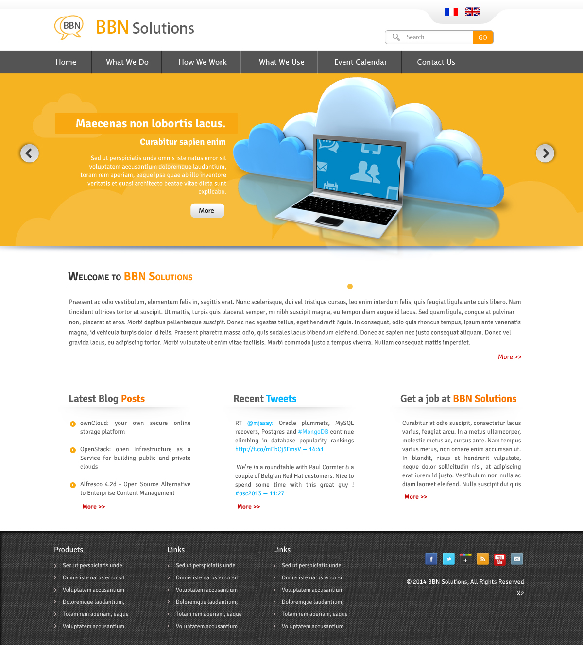 Web-Design von pb für BBN Solutions | Design #2795394