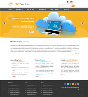 Diseño Web por pb para BBN Solutions | Diseño: #2795394