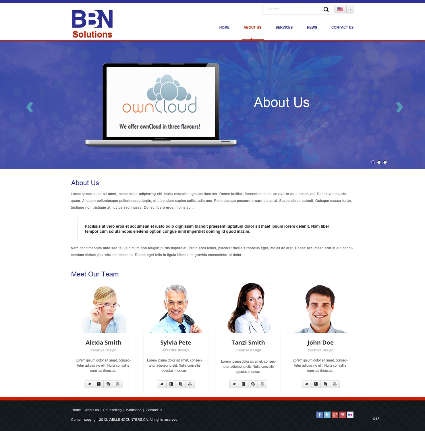Web Design par pb pour BBN Solutions | Design #2830511