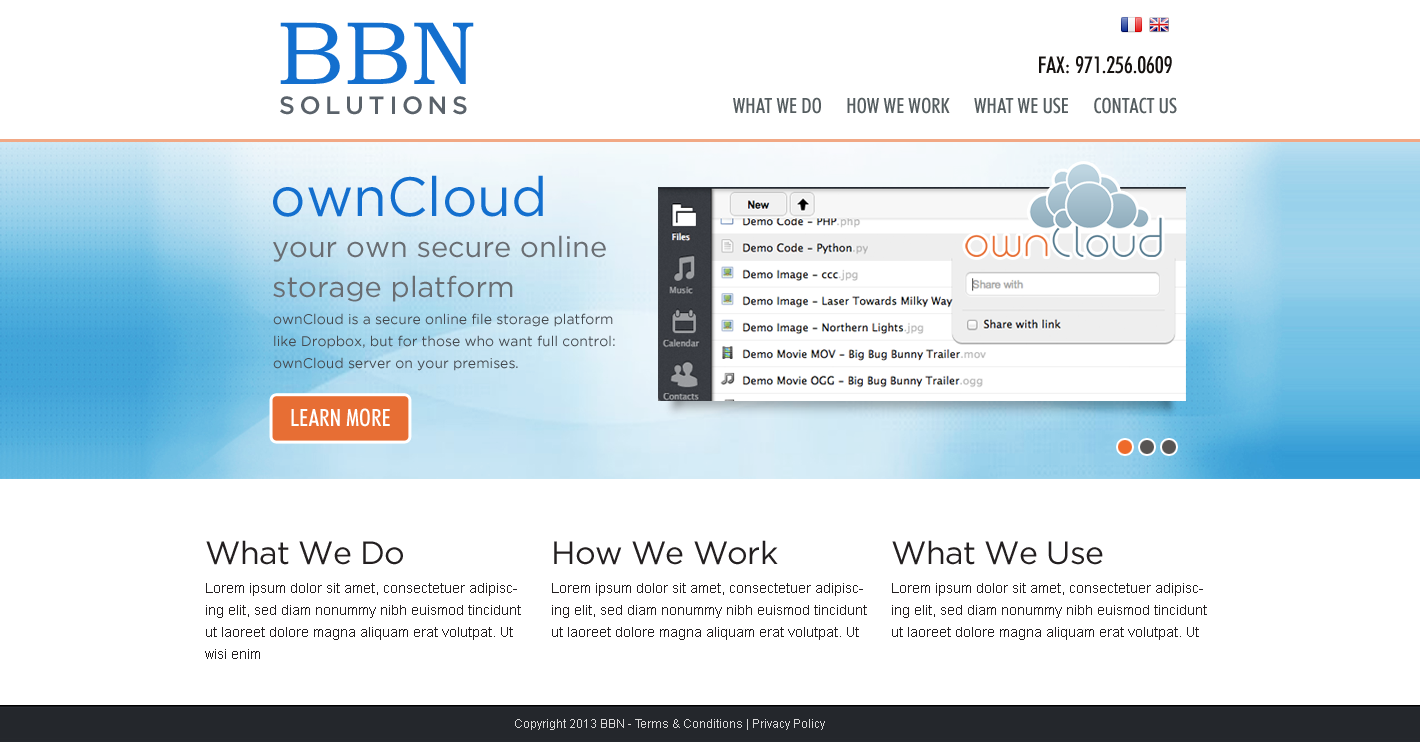 Web Design by yadunath for BBN Solutions | Design #2803070