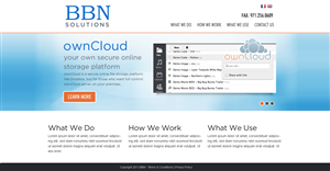 Diseño Web por yadunath para BBN Solutions | Diseño: #2803070