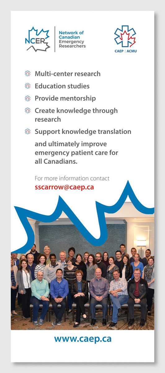 Diseño de Póster por D Creative para Canadian Association of Emergency Physicians | Diseño #18146366