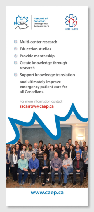 Network of Canadian Emergency Researchers Poster Design | Poster-Design von D Creative