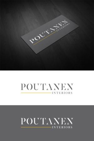 Logo Design by widodo for Poutanen Interiors | Design: #18129462