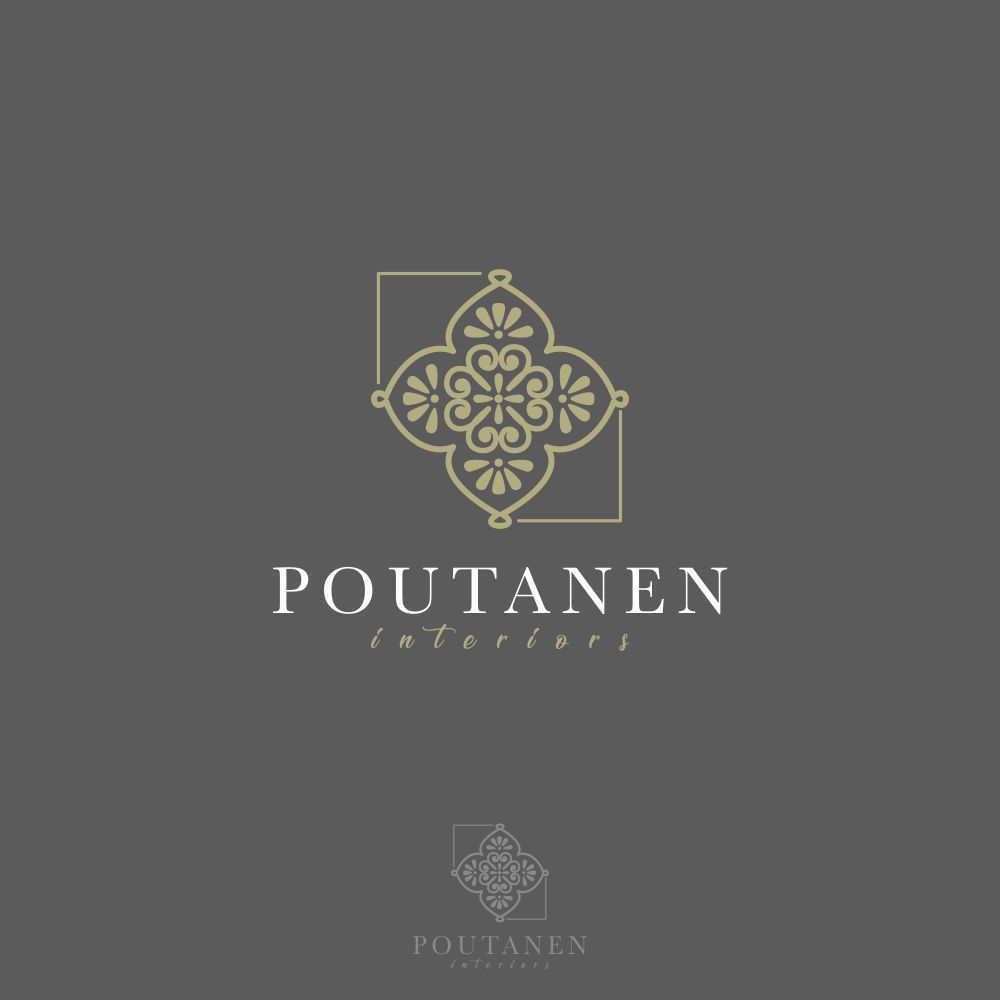 Logo Design by Basksh Designs for Poutanen Interiors | Design #18131615