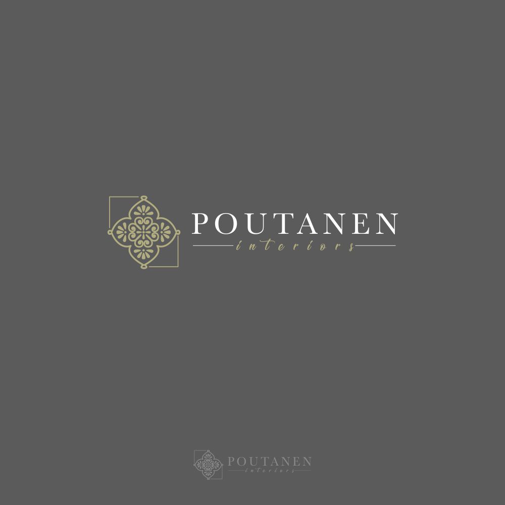 Logo Design by Basksh Designs for Poutanen Interiors | Design #18141136