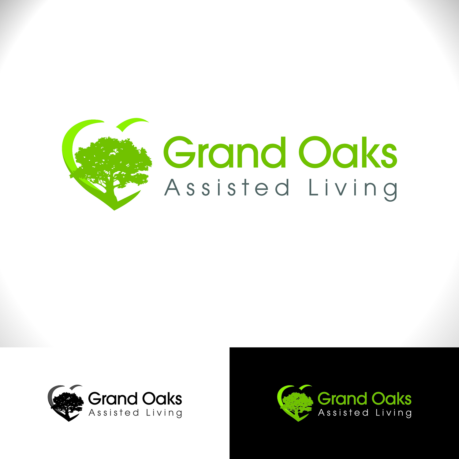 Logo-Design von MTu für Grand Oaks Assisted Living | Design #18140955