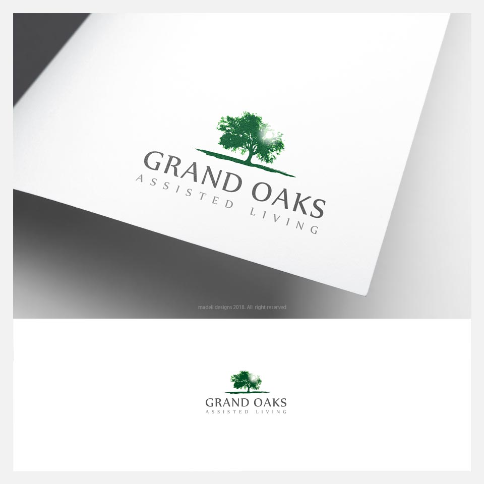 Logo Design by madeli for Grand Oaks Assisted Living | Design #18147887