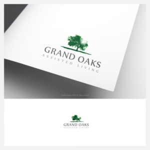 Diseño de Logo por madeli para Grand Oaks Assisted Living | Diseño: #18147887