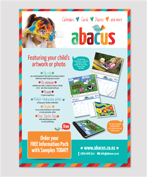 Flyer design for market leading personalised product company | Flyer Design by  maria.design