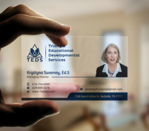 Visitenkarten-Design von INDIAN_Ashok für Triangle Educational Developmental Services | Design: #18133539