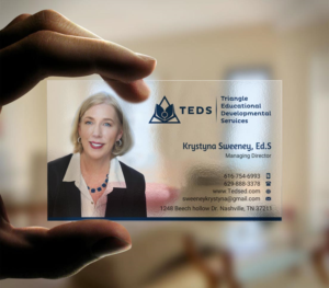 Visitenkarten-Design von INDIAN_Ashok für Triangle Educational Developmental Services | Design: #18133542