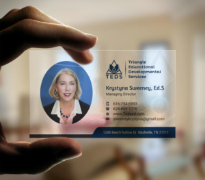 Visitenkarten-Design von INDIAN_Ashok für Triangle Educational Developmental Services | Design: #18133543