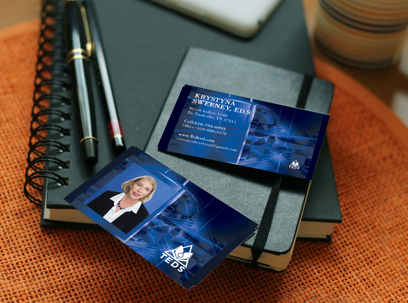 Business Card Design by diana popescu for Triangle Educational Developmental Services | Design #18142306