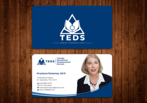 Visitenkarten-Design von Alaminenterprise für Triangle Educational Developmental Services | Design: #18194827
