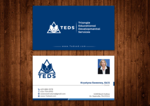 Visitenkarten-Design von Alaminenterprise für Triangle Educational Developmental Services | Design: #18198415