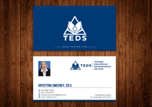 Visitenkarten-Design von Alaminenterprise für Triangle Educational Developmental Services | Design: #18198516