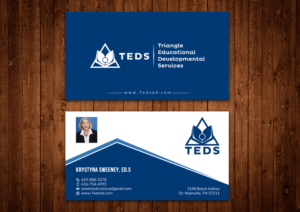 Visitenkarten-Design von Alaminenterprise für Triangle Educational Developmental Services | Design: #18198822
