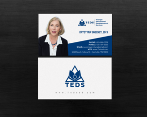Diseño de Tarjeta de Presentación por chandrayaan.creative para Triangle Educational Developmental Services | Diseño: #18133402