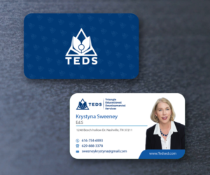 Business Card Design by M6G for Triangle Educational Developmental Services | Design: #18187753