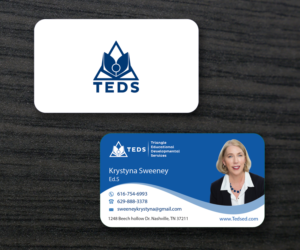 Business Card Design by M6G for Triangle Educational Developmental Services | Design: #18189071