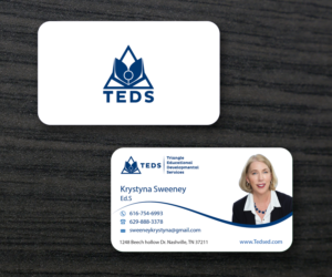 Business Card Design by M6G for Triangle Educational Developmental Services | Design: #18189643