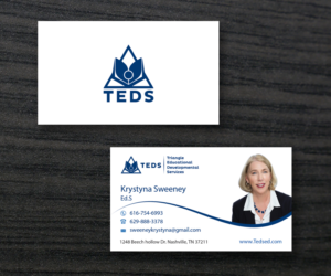 Business Card Design by M6G for Triangle Educational Developmental Services | Design: #18190678