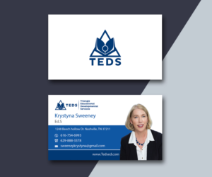 Business Card Design by M6G for Triangle Educational Developmental Services | Design: #18197420