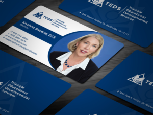 Business Card Design by Tripti Ranjan Gain for Triangle Educational Developmental Services | Design: #18133619