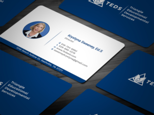 Visitenkarten-Design von Tripti Ranjan Gain für Triangle Educational Developmental Services | Design: #18133622