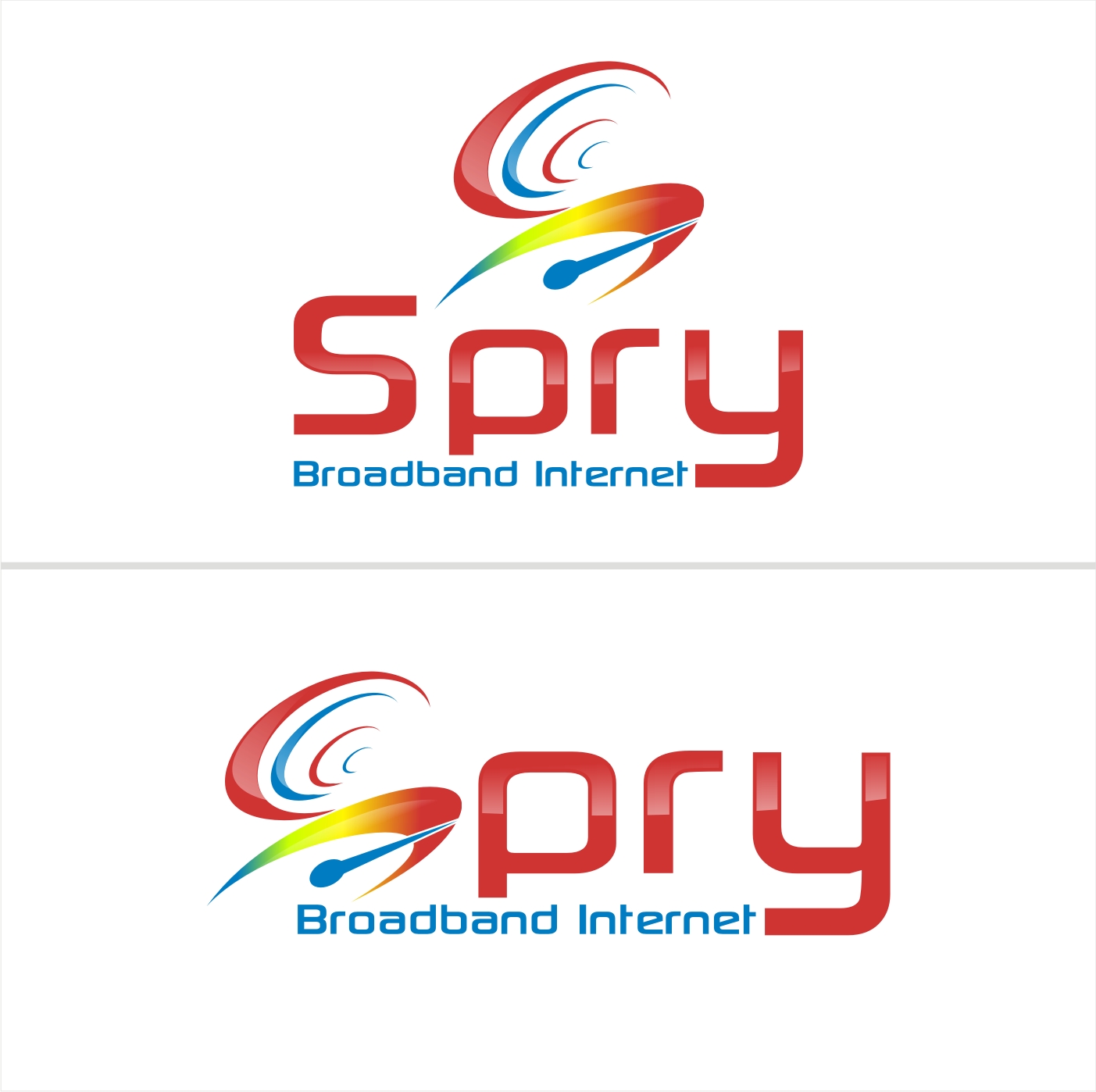 Logo Design by Soul Light for Spry Wireless | Design #18176778