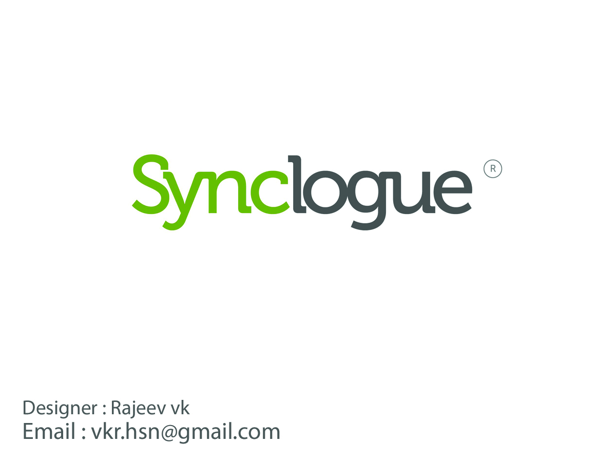 Logo Design by rajeevvk for Synclogue Inc. | Design #656116
