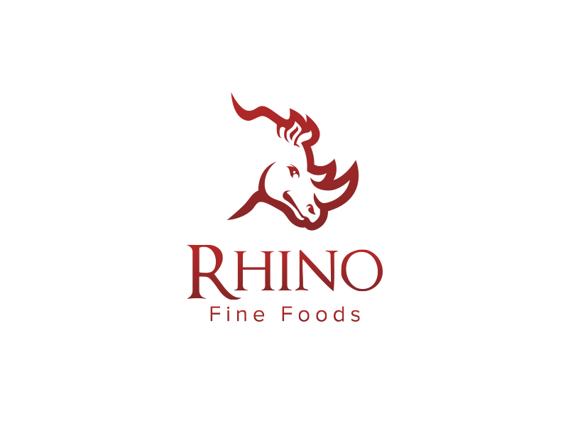 Logo Design by B.Tibéri for Rhino Fine Foods | Design #18205766