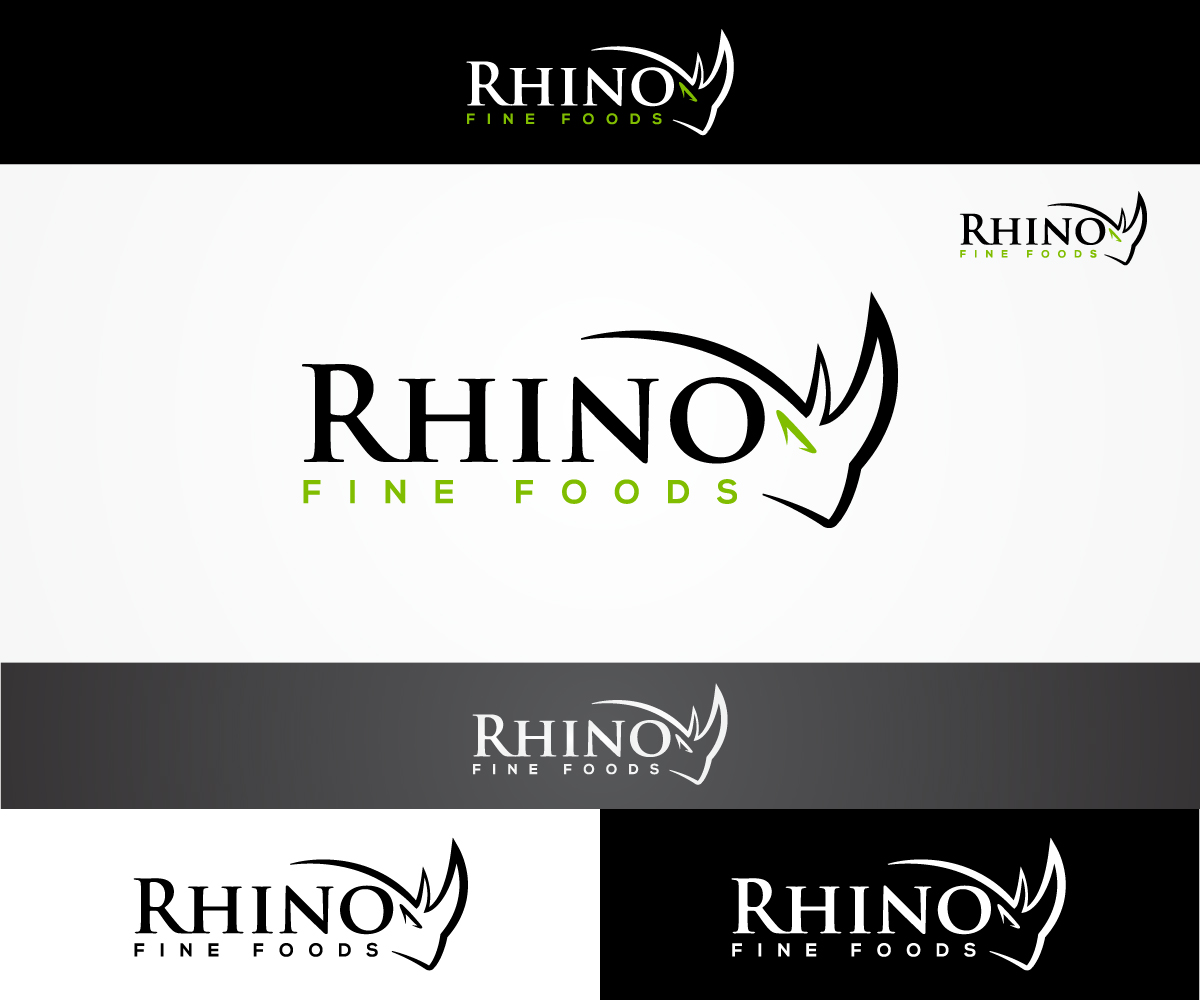 Logo-Design von sangeloenriquez für Rhino Fine Foods | Design #18202755