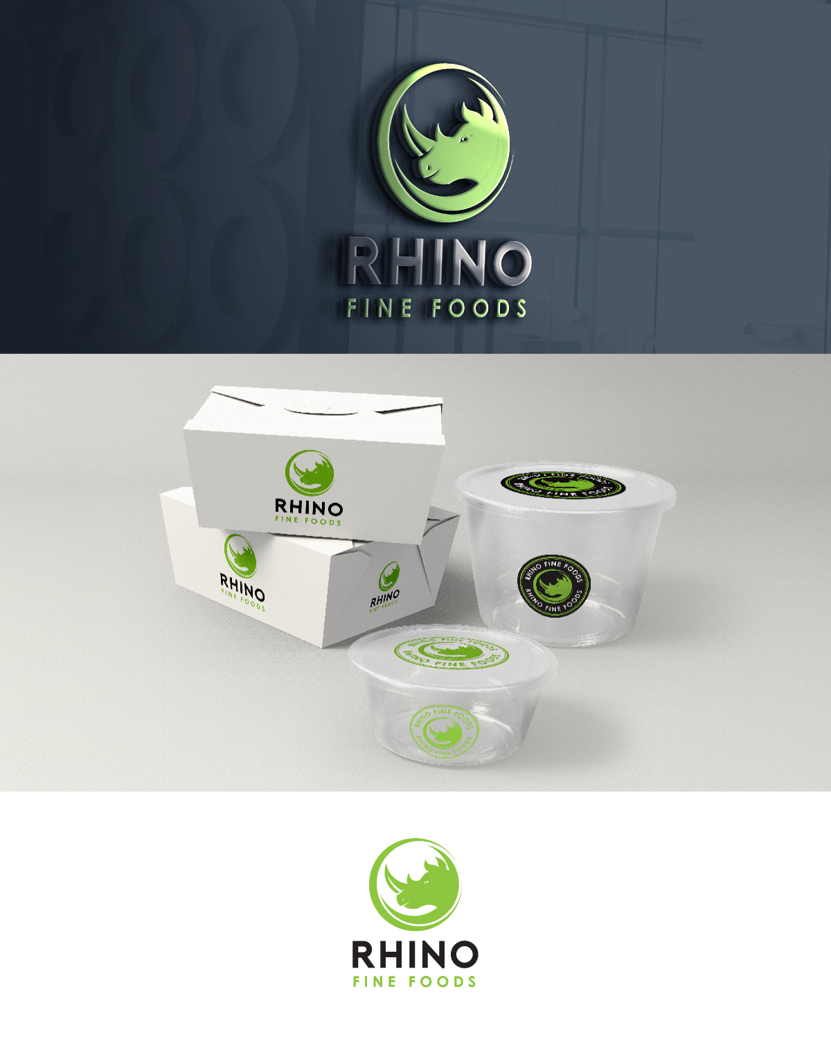 Logo Design by Anekaa for Rhino Fine Foods | Design #18207787
