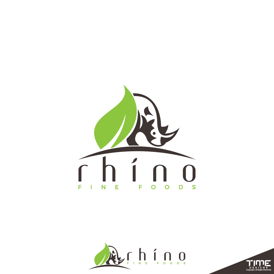Logo Design by TimeDezine for Rhino Fine Foods | Design: #18205878