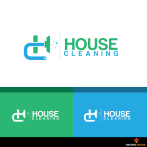 House Cleaning, Window Cleaning, Exterior House Wash, Handy Man Services | Logo Design by Graphic Bricks