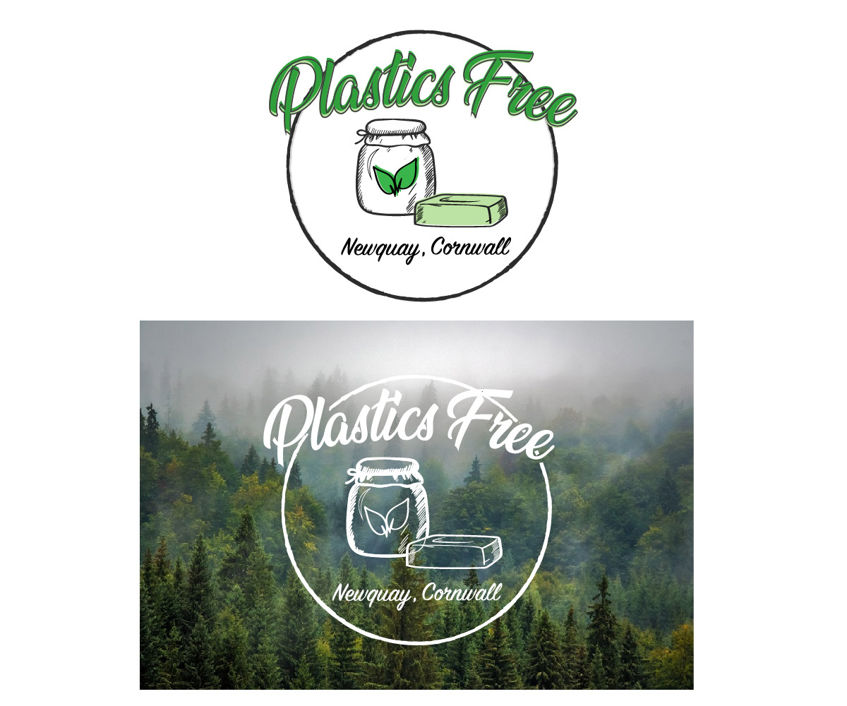 Logo Design by Brewyart Creative for Plastics Free Shop | Design #18359360