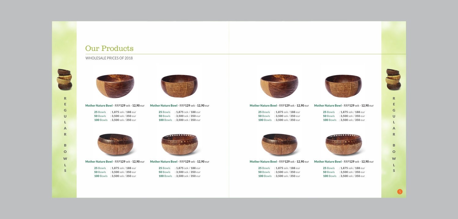 Catalogue Design by dinug.312 for KoKos Bowls | Design #18149097